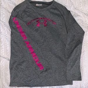 Kids “all season gear” Under Armour long sleeve